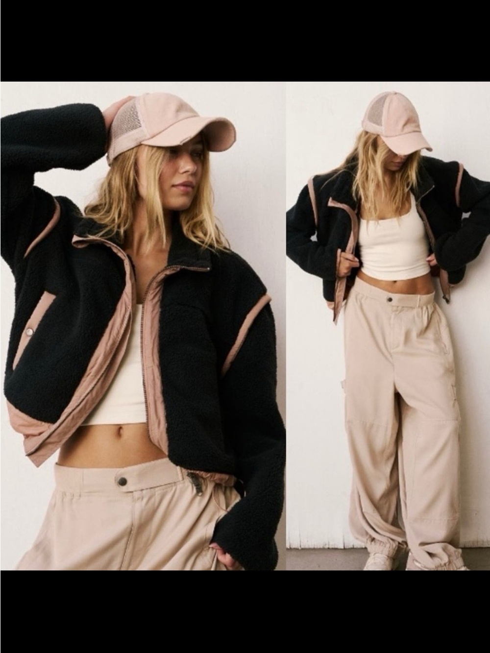 FP Movement |Courtside Fleece Jacket Size: XS FITS M/L